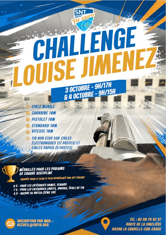 Affiche Challenge Louise Jimenez (SNT)